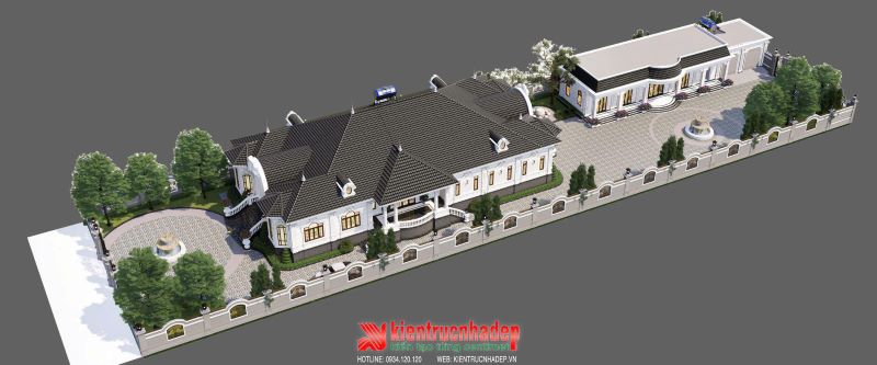 thiết kế biệt thự giá bao nhiêu